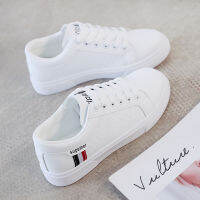 2021Women Sneakers Autumn Leather Light White Sneaker Female Platform Vulcanized Shoes Spring Casual Breathable Sports Shoes 35-40