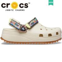 ♞ รองเท้า crocs แท้ Clog รองเท้าเดินป่า สีกระดูกอุดตัน สไตล์คลาสสิก 208052