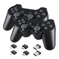 【DT】hot！ 2.4GHz Laptop USB Game Controller Joystick TV Windows 4 3 Joypad