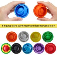 Fingertip Gyro Toy Multi-layer 360-Degree Rotatable Pocket-sized Spinning Top Novelty Toys Fidget Spinner Stress Relief Toy