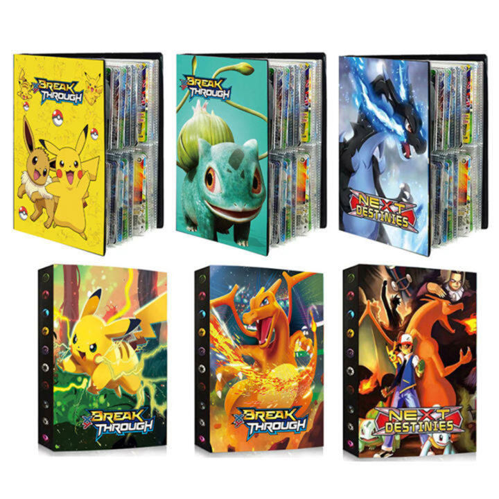 Pokemon Card Album Pokémon 432 Cards Album Binder Display Card Pokemon ...