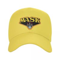 New Available M.a.s.k. logo Baseball Cap Men Women Fashion Polyester Solid Color Curved Brim Hat Unisex Golf Running Sun