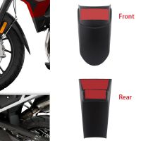 รถจักรยานยนต์ ABS สีดำด้านหน้าด้านหลัง Fender Mudguard Extension Protector สำหรับ TRIUMPH TIGER 850 Tiger 850 Tiger 900 Sport Rally 20-21