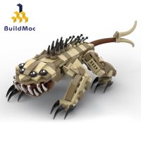 BuildMoc Arena Lizard Monster Building Blocks Set Beast Salamander Little Dinosaur Animal Bricks Toys For Children Birthday Gift