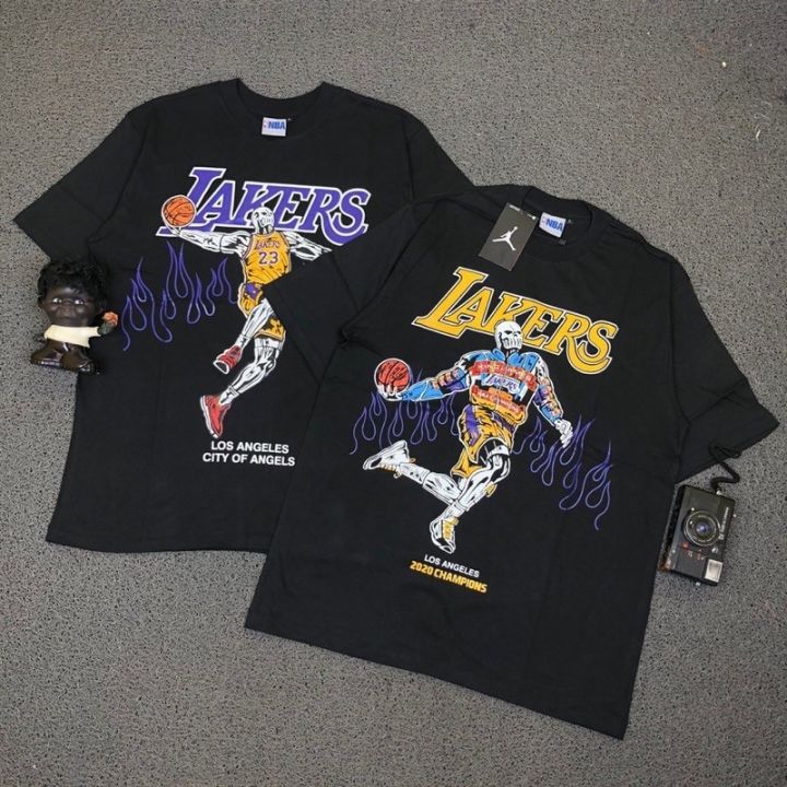 Oversized NBA® Los Angeles Lakers™ Gender-Neutral T-Shirt for