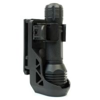 ；’；‘、。 Tactical Flashlight Holder 360 Degree Free Rotation Hunting  Flashlight Holder Outdoor Waist Flashlight Pouch Holsters