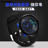 Fashion electronic watch mens sports multi-functional junior high school pupil boy swimming waterproof alarm clock