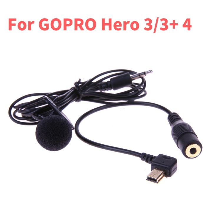 ไมโครโฟนไมค์ภายนอก3-5มม-สำหรับ-gopro-hero-3-3-4-อุปกรณ์เสริมสายอะแดปเตอร์เสียง