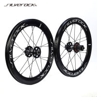 SILVEROCK SR40ล้ออัลลอยด์16 Plus 1 3/8 349เบรค100มม.135M 40มม.Aero สูงโปรไฟล์กระโดดหลุมสำหรับ FNHON GUST K3 Plus แผ่นพับจักรยานจักรยานสำหรับขี่ในเมืองล้อ