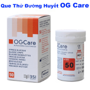 Que Thử Đường Huyết OG Care Hộp 25 - Hộp 50 Que