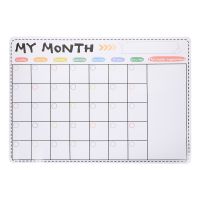 Magnetic Monthly Calendar Refrigerator Fridge Planner Dry Erase Weekly Wipe Notes Board Whiteboard Calendar magnetic fridge