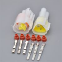 Shhworldsea 1Sets 3 Pin Way 2.3MM Male Female Waterproof Auto Electrical Wire Connector Plug FW-C-3M-B FW-C-3F-B