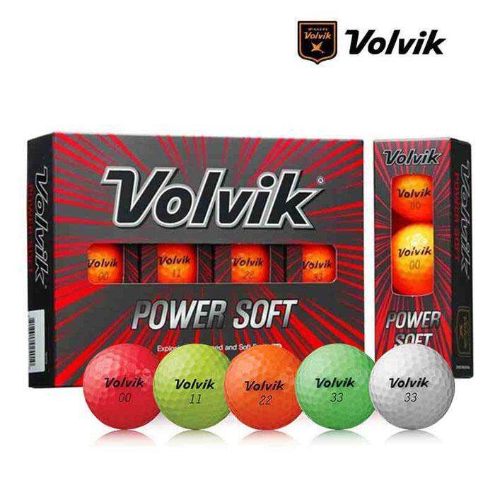 Golf genuine VOLVIK golf ball twolayer ball color ball Power Soft