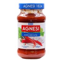 [Mega Sale] Free delivery จัดส่งฟรี  Agnesi Arrabbiata Pasta Sauce 400g. Cash on delivery เก็บเงินปลายทาง