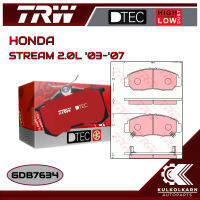 ผ้าเบรคหน้า TRW สำหรับ HONDA STREAM 2.0L 03-07 (GDB7634)