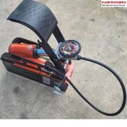 Bơm Hơi Đạp Chân 1 Ống Cam BUDDY BT0005