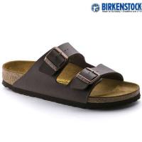 Birkenstockรองเท้าแตะ Arizona Regular-fit Brown 051701 Birko-Flor® Made in Germany 100% Authentic