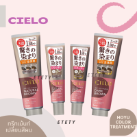 Cielo Color Treatment for grey hair เซียโล่ ทรีทเม้นท์เปลี่ยนสีผม ปิดผมขาว ปิดผมหงอก อ่อนโยนต่อเส้นผม นำเข้าจากญี่ปุ่น