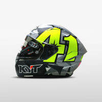 หมวกกันน็อค KYT รุ่น NX-RACE ESPARGARO REPLICA 2019 GRAY (MATTE)