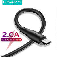 USAMS Micro สายข้อมูลชาร์จเร็ว  Fast Charging Cable 1M 2A for  Phone with Micro