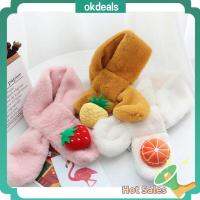 OKDEALS Fashion Accessories Cartoons Cute Kids Scarf Comfortable Neck warmer Imitation Rabbit Fur