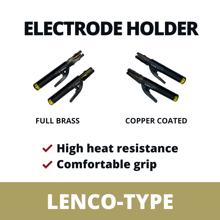LENCOType Welding Electrode Holder (Copper Coated/Full Brass) Lazada PH