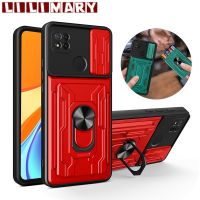 [Chu Nings Private Phone Case]สำหรับ Xiaomi R Edmi 9C 9A 9กรณีแหวนแม่เหล็กเกราะกรณีโทรศัพท์สำหรับ R Edmi 10X 10C 10ช่องเสียบการ์ดยึดยืน H Older ปกหลัง