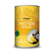 Bột Protein shake chuối và dừa hữu cơ 450g - Dragon Superfoods