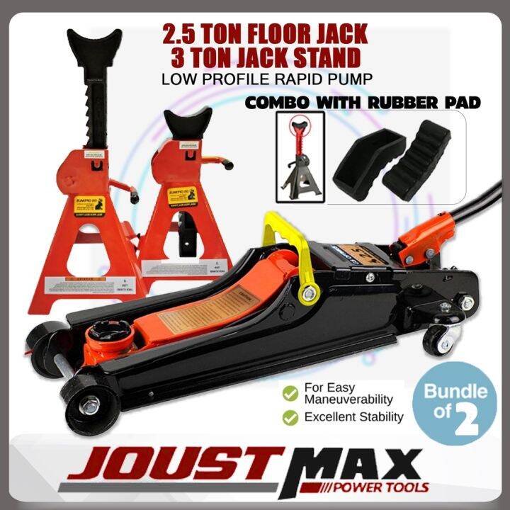 Heavy Duty 2.5 Ton Floor Jack Low Profile Hydraulic Car 3 Ton Jack