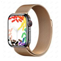 สายสายใส่ข้อมือสำหรับสายคาด Apple Watch 44มม. 40มม. 45มม. 41มม. 42มม. 38มม. 45 44มม. สาย IWatch Series 3 5 6 SE 7 8สาย49มม.