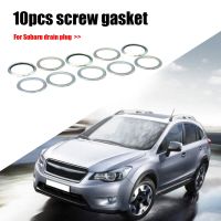 10PCS/Pack Aluminum Washer Gasket Nut and Bolt Set Flat Ring Seal M8/M10/M12/M14 For Oil Drain Plug Gasket Sump Plug