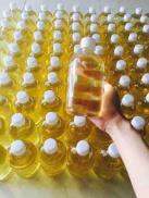1 lít bằng 2 chai dầu dừa ép nóng hàng chuẩn bến tre thơm nức