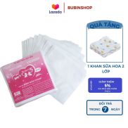 Giấy Lót Phân Su Sơ Sinh Hiền Trang túi 100gram 14-16 Tấm 3 Lớp Chống Thấm