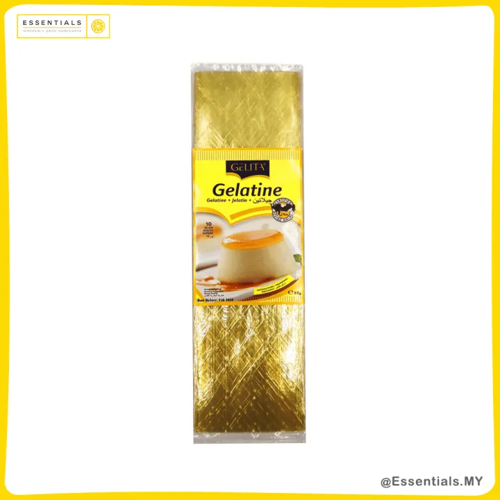 GELITA Gelatine Sheets 10 sheets Lazada