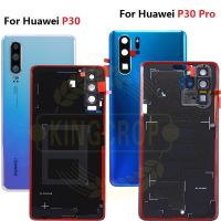 ด้านหลังสำหรับกระจกเคสฝาหลังโทรศัพท์ Huawei P30มีแทนโดยหัวเว่ยเลนส์กล้องถ่ายรูป Huawei P30ฝาหลัง