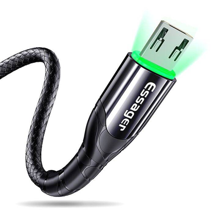 spot-express-essagermicro-เครื่องชาร์จ-usb3acharging-microusb-forxiaomi-data-wire-cordmobilecable2m