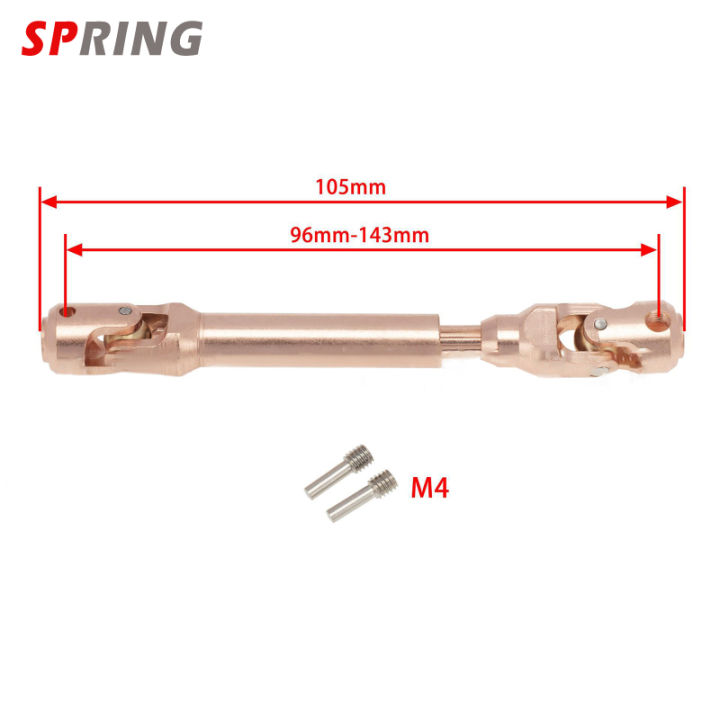 เพลาขับเหล็กขายดีรถ-rc-เข้ากันได้สำหรับตีนตะขาบรถ-rc-1-2-scx10แกน-trx4-90046-axi03007เรดแคทอะไหล่-gen8