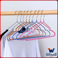 Wisell ไม้แขวนเสื้อ ไม้แขวนหุ้มซีลีโคนกันลื่น ราคา 1 ชิ้น Non-slip hanger for 1pcs สปอตสินค้า