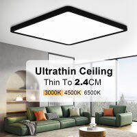 New 2.4CM Ultra Thin Led Ceiling Light Home Kitchen Modern Ceiling Lamps Bedroom Square Top Fixture Living RoomLed Ceiling Luces