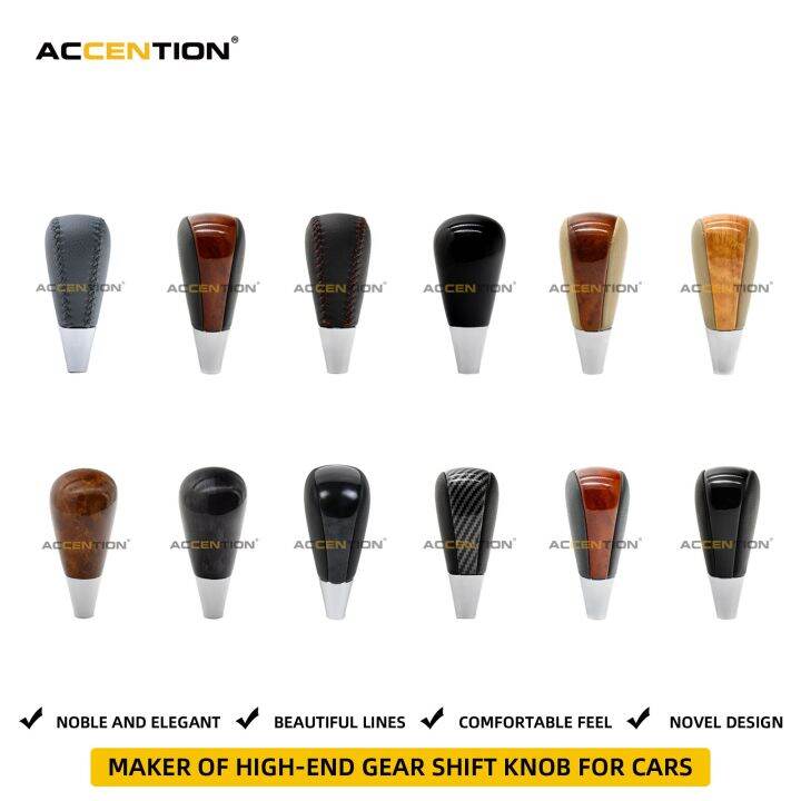 Leather Gear Shift Knob For Toyota Corolla Camry Rav4 Solara Tundra