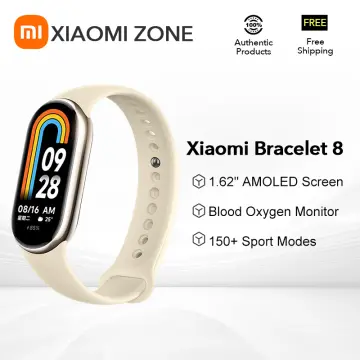 Global Version Xiaomi Smart Band 8 Smartband Bracelets 1.62''AMOLED Display  BloodOxygen Heart Rate Monitoring 150