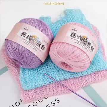 50g/Set Chenille Yarn Soft Thin Coral Velvet Towel Yarn Hand Knitting  Crochet Hats Dolls 3 Strands Coral Wool Yarn Wholesale