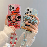 DODNG เคสมือถือลายพาวเวอร์พัพเกิร์ลส์ใหม่เคสโทรศัพท์สำหรับ IPhone 14 13 12 11 Pro Max X XR XS Plus SE 2023ปลอกซิลิโคนน่ารัก