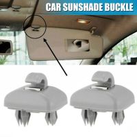 2 Pieces Sun Visor Clips Black/grey Inner Sun Visor Hook Sun Visor Buckle 8W0857562 Car Accessories For Audi