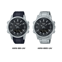 นาฬิกา Casio แท้ รุ่น AMW-880D-1A ,AMW-880-1A นาฬิกาผู้ชาย ของแท้ 100% รับประกันศูนย์ cmg 1 ปีเต็ม