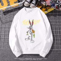 เสื้อแจ็คเก็ตลาย rabbit เสื้อกันหนาวผู้หญิงและผู้ชาย เสื้อแจ็คเก็ตเสื้อแขนยาวเสื้อผ้าลายแฟชั่นสุดฮิต ขายดี! Y15