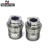 NOVATEC ตัวคาสเซ็ตต์ XD XDR อะลูมินัมอัลลอย AL7075 4 Pawl 11 12Speed Freehub สำหรับ D792SB D792SB D772SB D412SB ฮับด้านหลัง