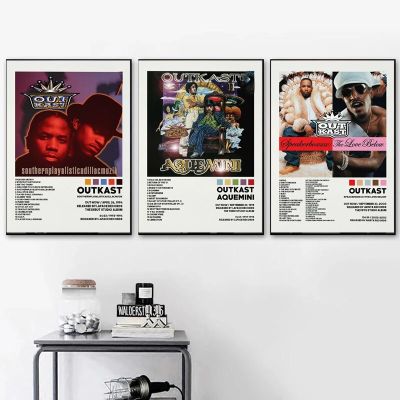 Outkast Love Below Atari MINI Hip Hop Music Album Cover Art Wall Art Picture Canvas Painting Poster Prints - Perfect For Living Room Home Decor-ไอเดียของขวัญยอดนิยม