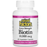 Biotin, 10,000 mcg,