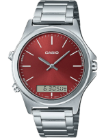 [ประกันร้าน] Casio นาฬิกาข้อมือผู้ชาย รุ่น MTP-VC01D-5EUDF-S Classic Silver